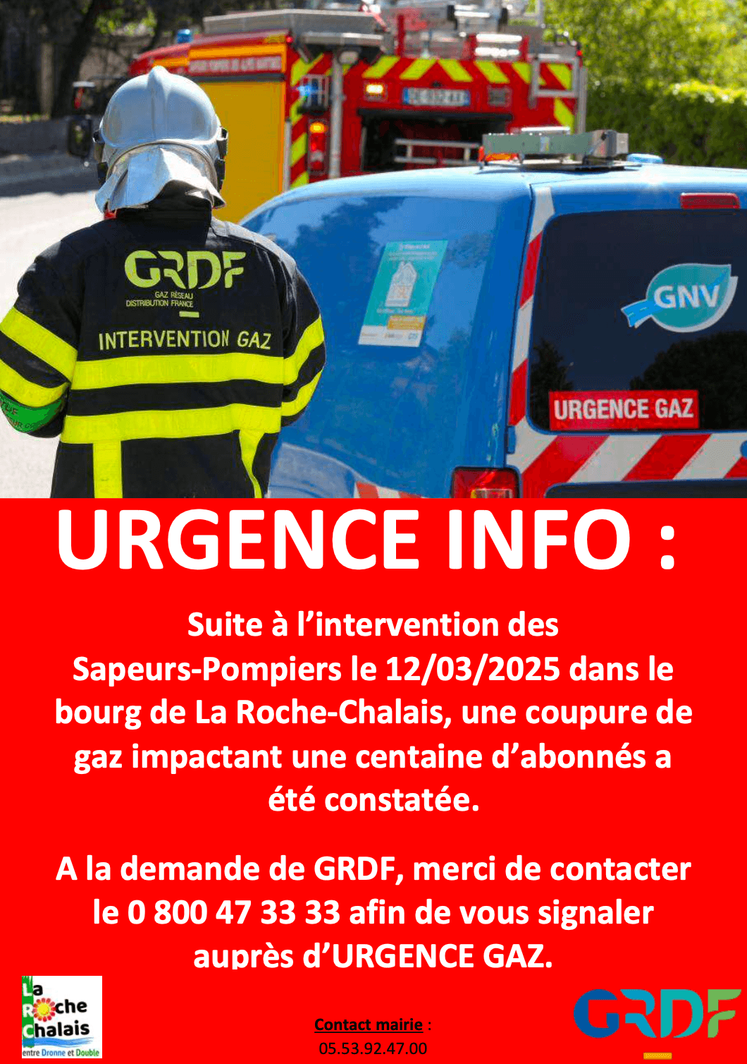 Urgence Gaz